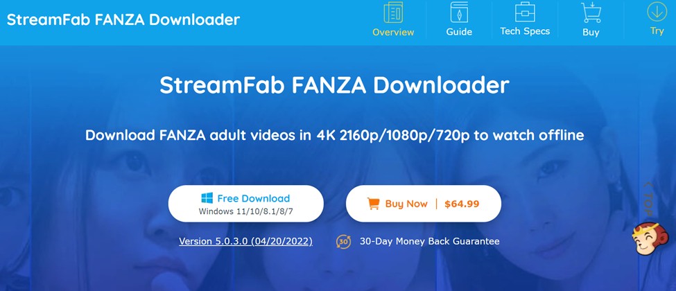 Comment télécharger et regarder des films pour adultes:Streamfab Fanza Downloader