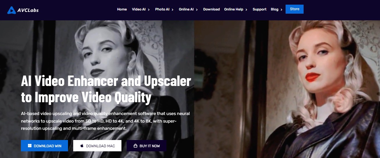 ai video upscaling: avclabs