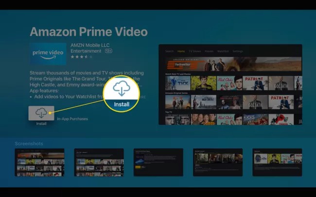 how to watch Amazon Prime on Apple TV