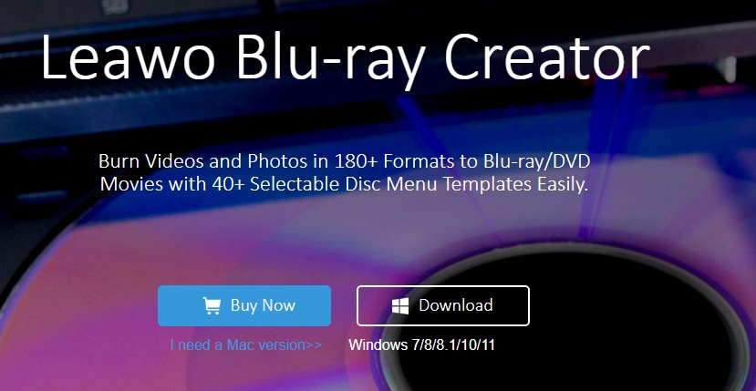 Leawo mkv to blu ray burner software