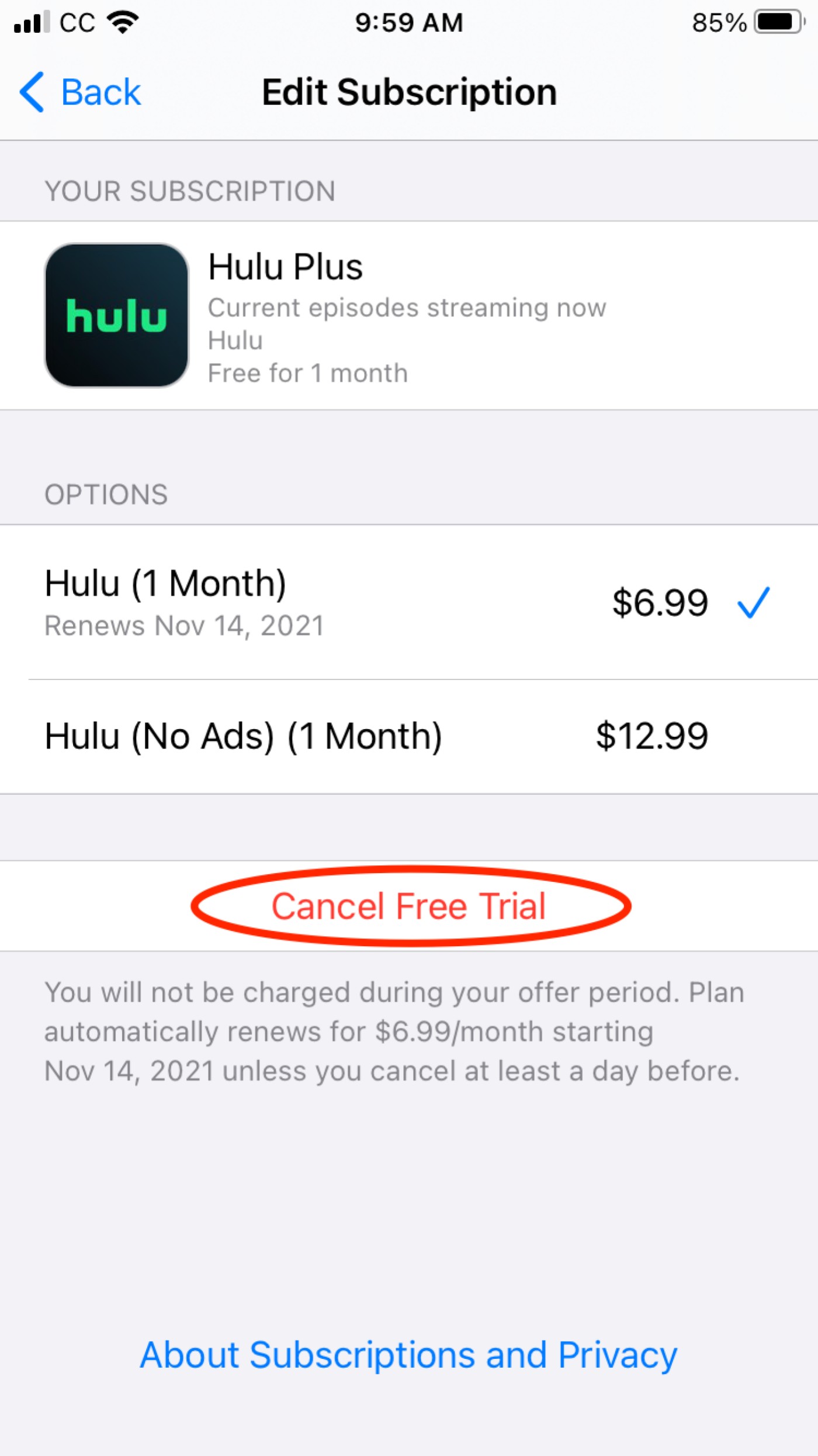 cancel hulu:How to Cancel Hulu Subscription When Charged Through Apple