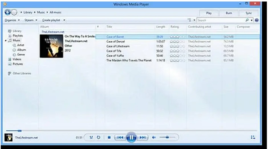 cda to mp3:Windows Media Player – Built-in Tool to Convert CDA Files to MP3