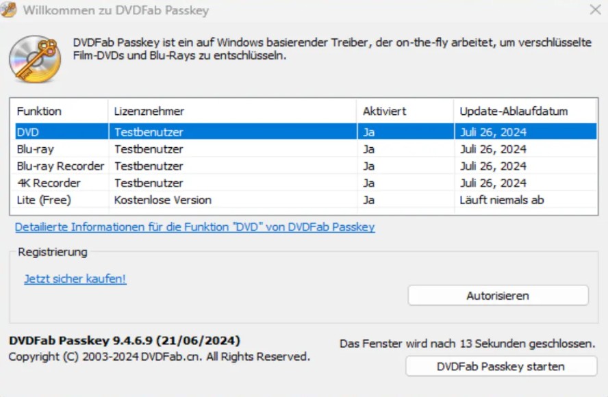 DVDFab Passkey for DVD