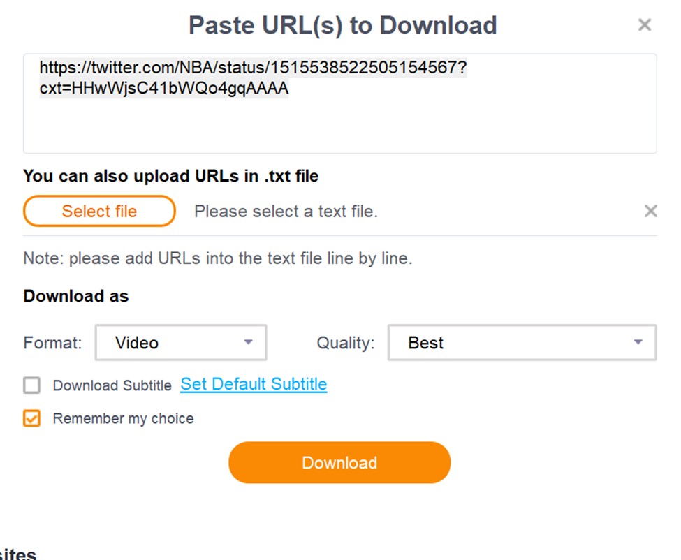 twitter video download:StreamFab – Der beste Twitter Video Downloader