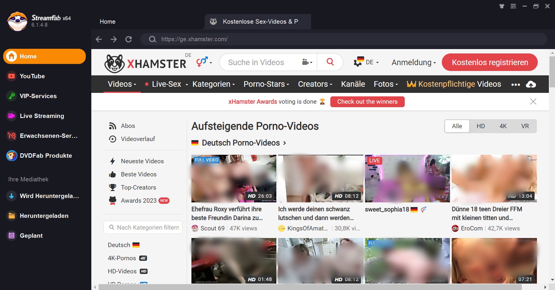 xhamster download:Anleitung zum Xhamster Downloader