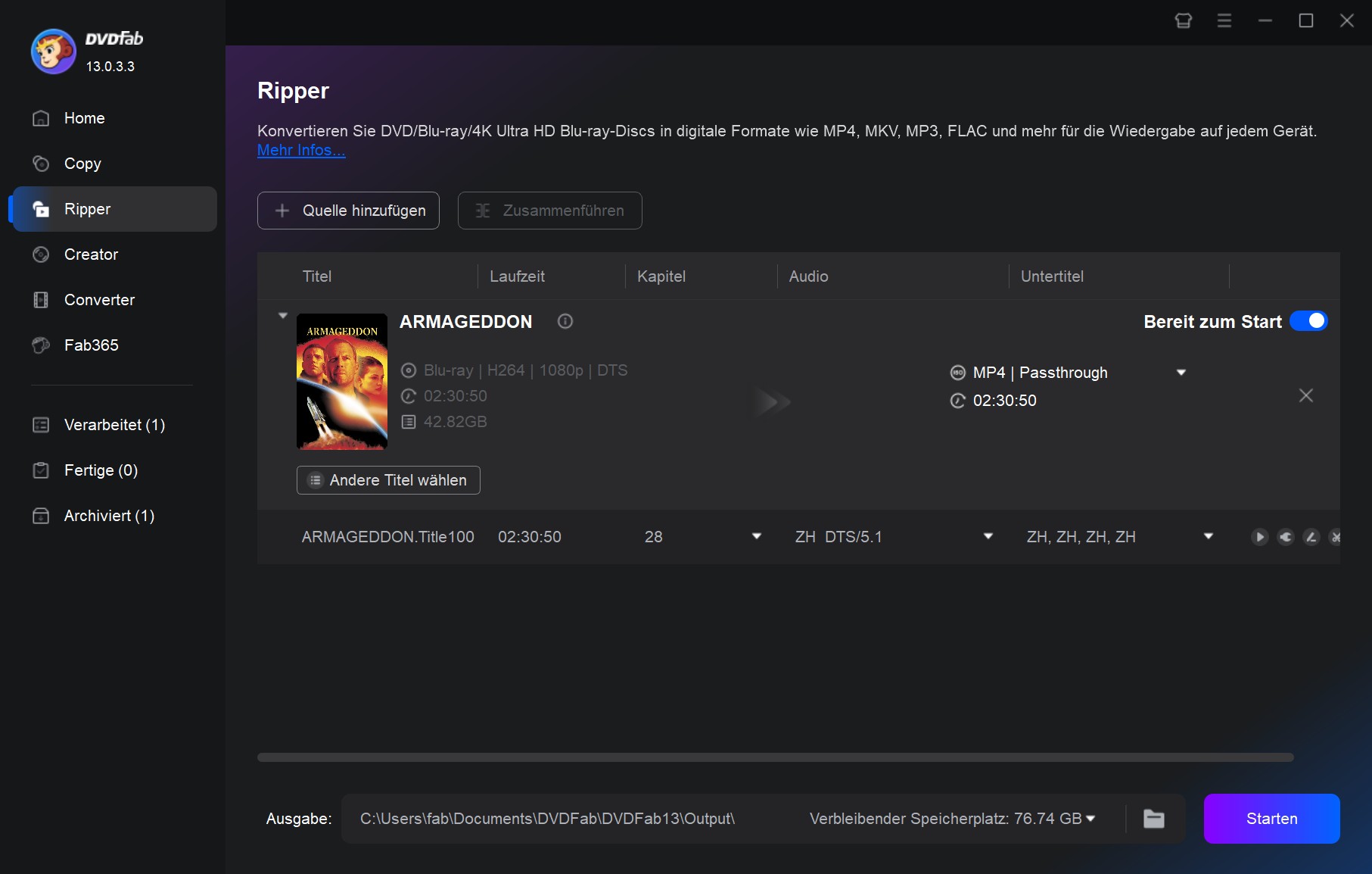 dvdfab blu-ray ripper