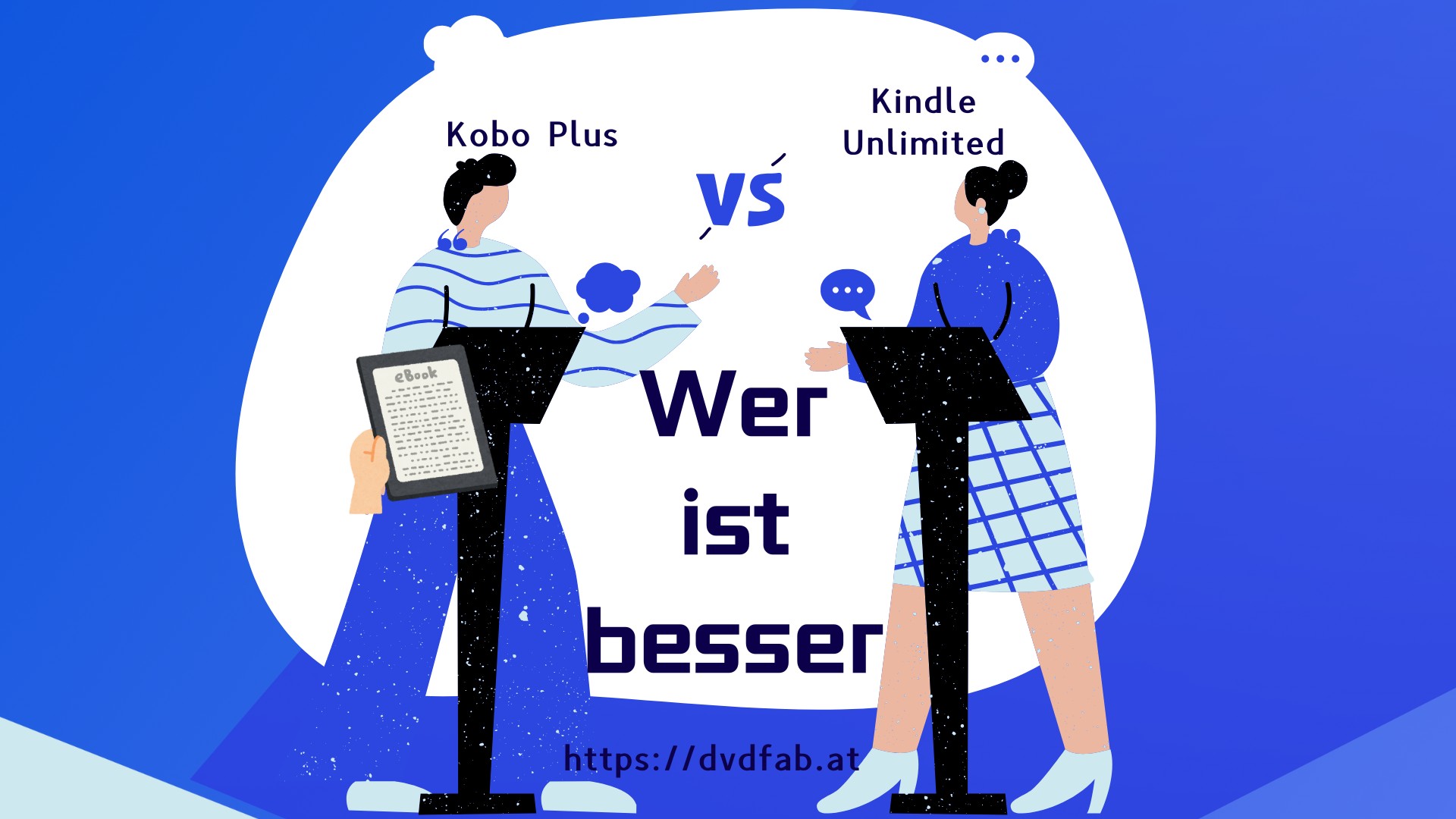 Kobo Plus vs. Kindle Unlimited: Wer wird im Jahr 2025 die Nase vorn haben?