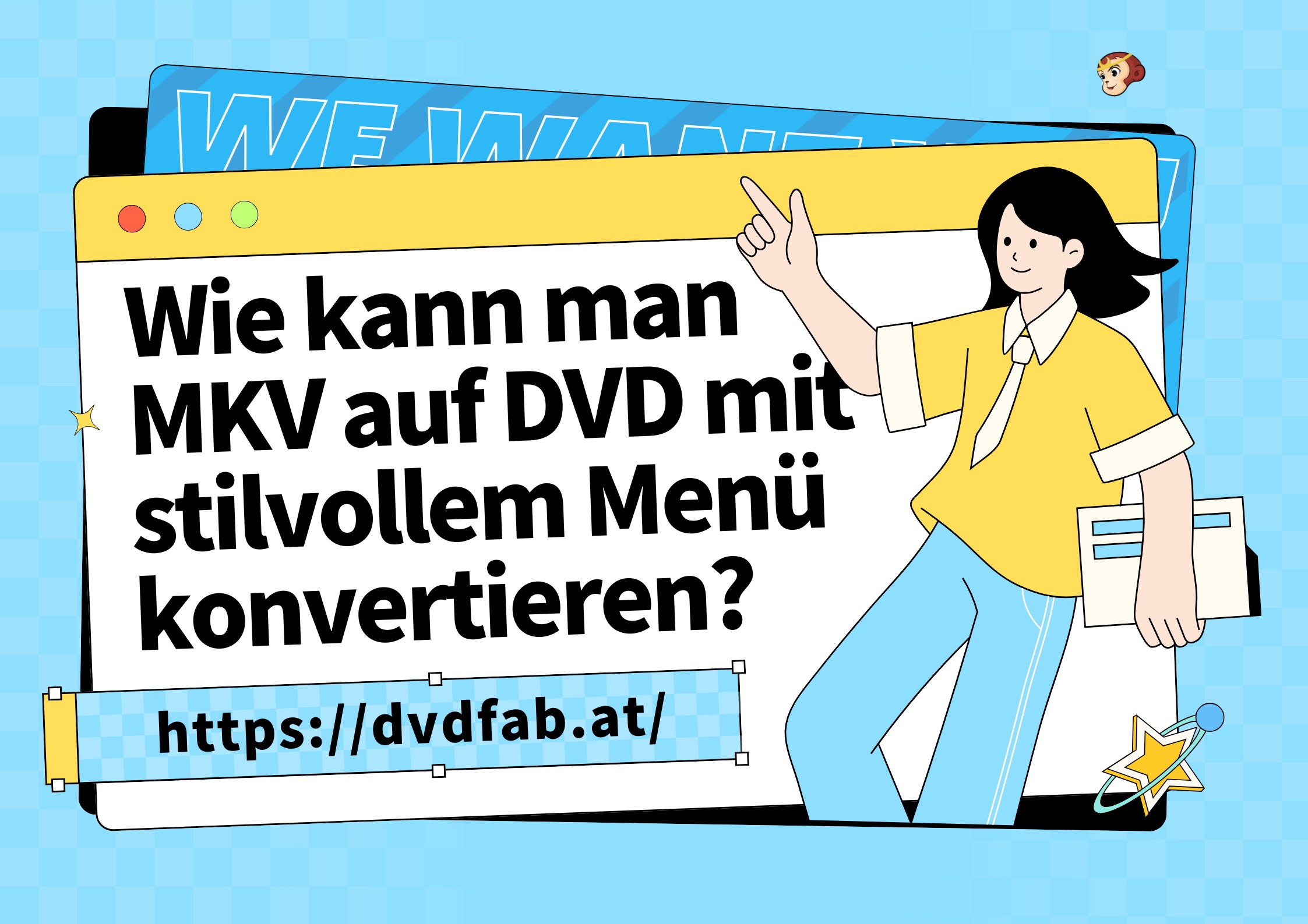 MKV to DVD:  Wie Konvertiert MKV zu DVD mit stilvollem Menü auf Windows und Mac?