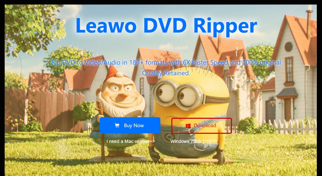 DVD Rip Software: Leawo DVD Ripper