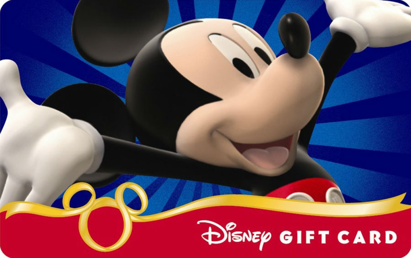 disney gift card balance