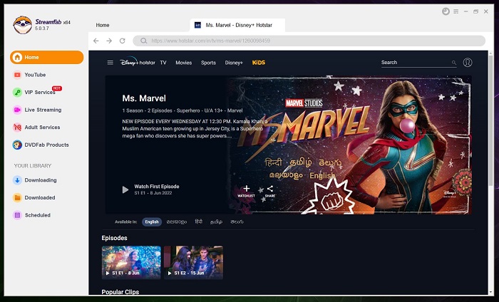 disney plus 4k:Tip: Download Content for Offline Viewing Using StreamFab Disney Plus Downloader