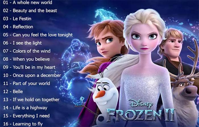 Download Disney songs with lyrics