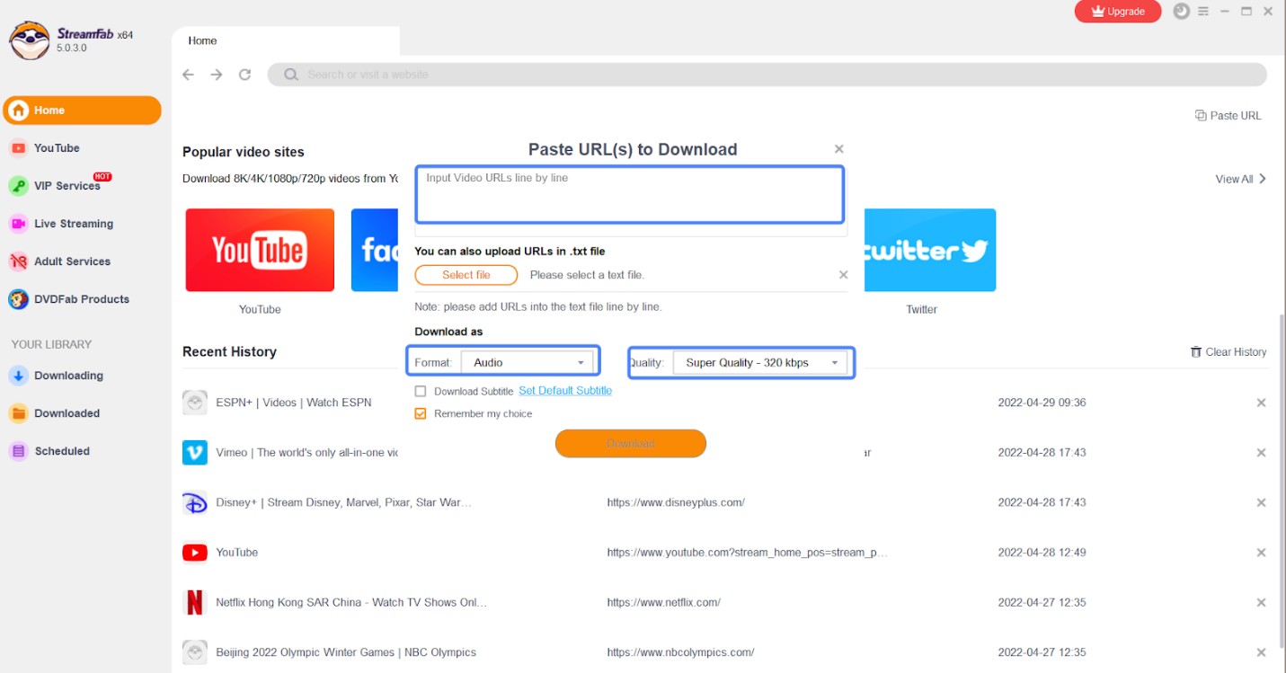 :1. StreamFab All-In-One Reddit Downloader