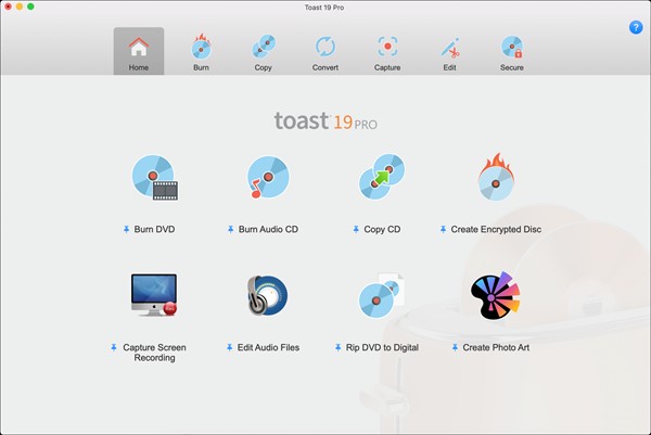 Convert DVD to ISO on Mac with Roxio Toast