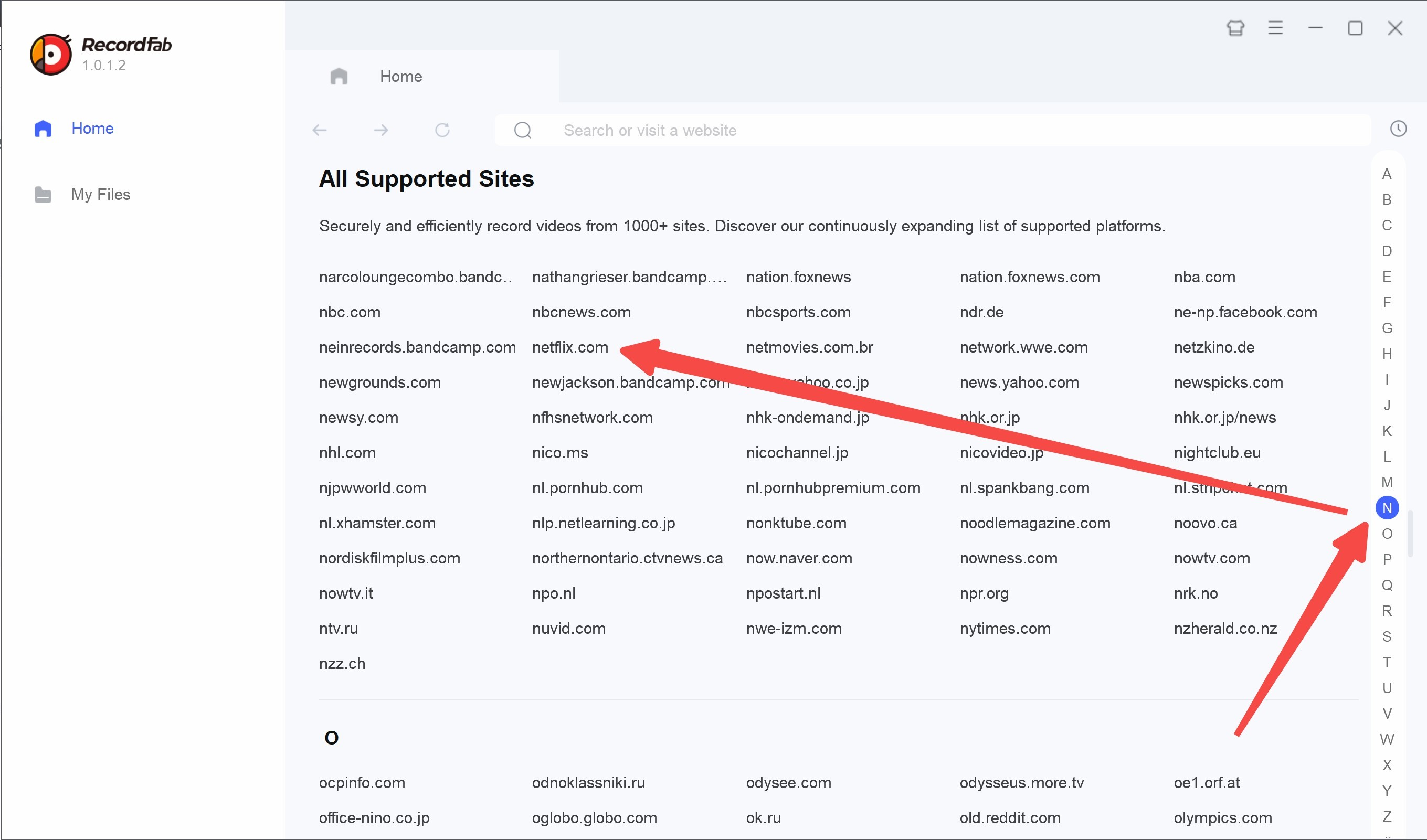 How to Remove Video DRM: step 2 of recordfab