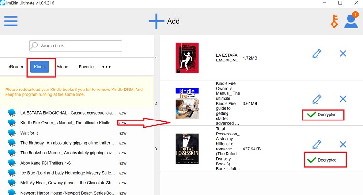 convert kindle to epub