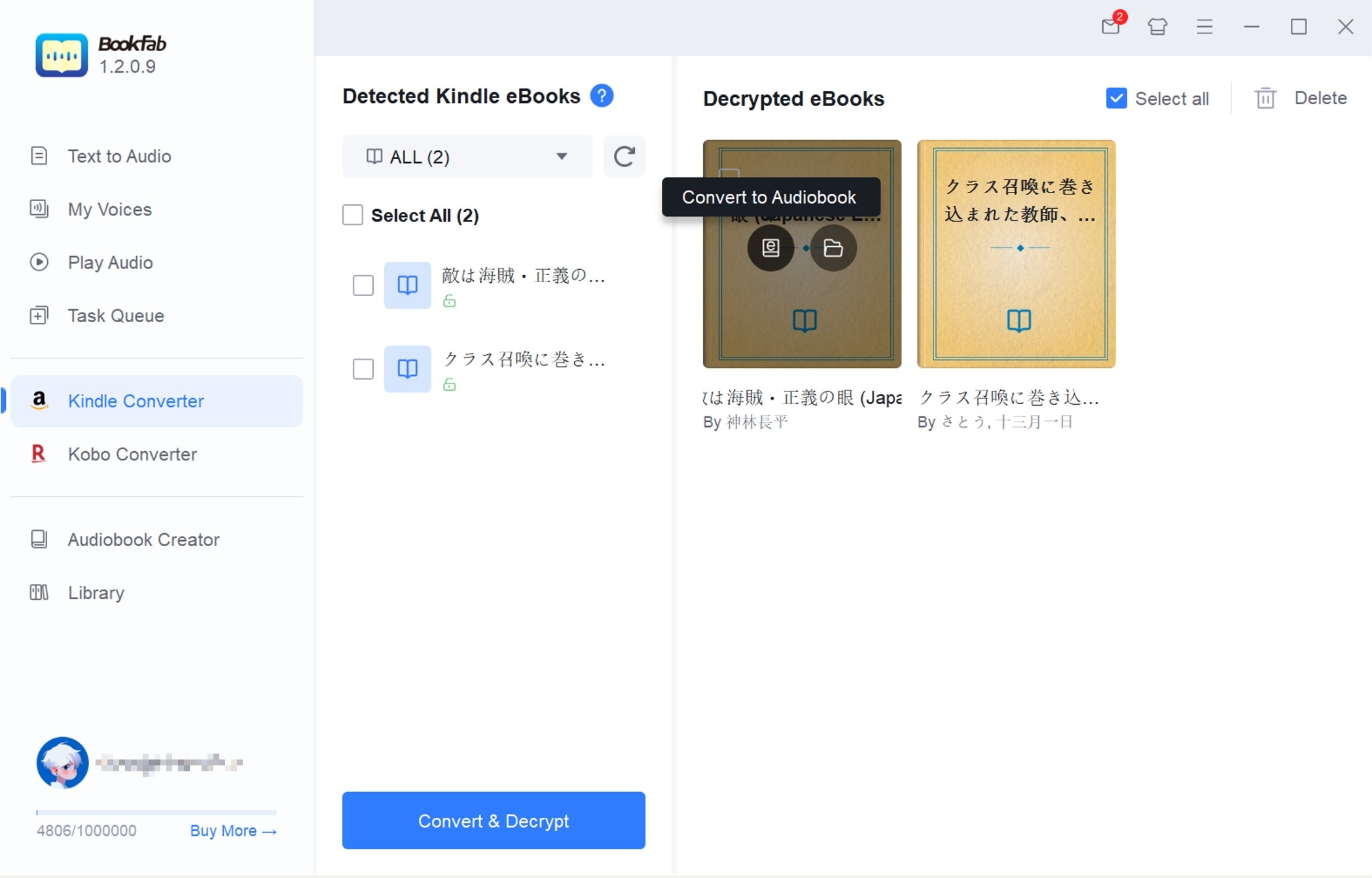 How to Convert Kindle to EPUB with BookFab Kindle Converter