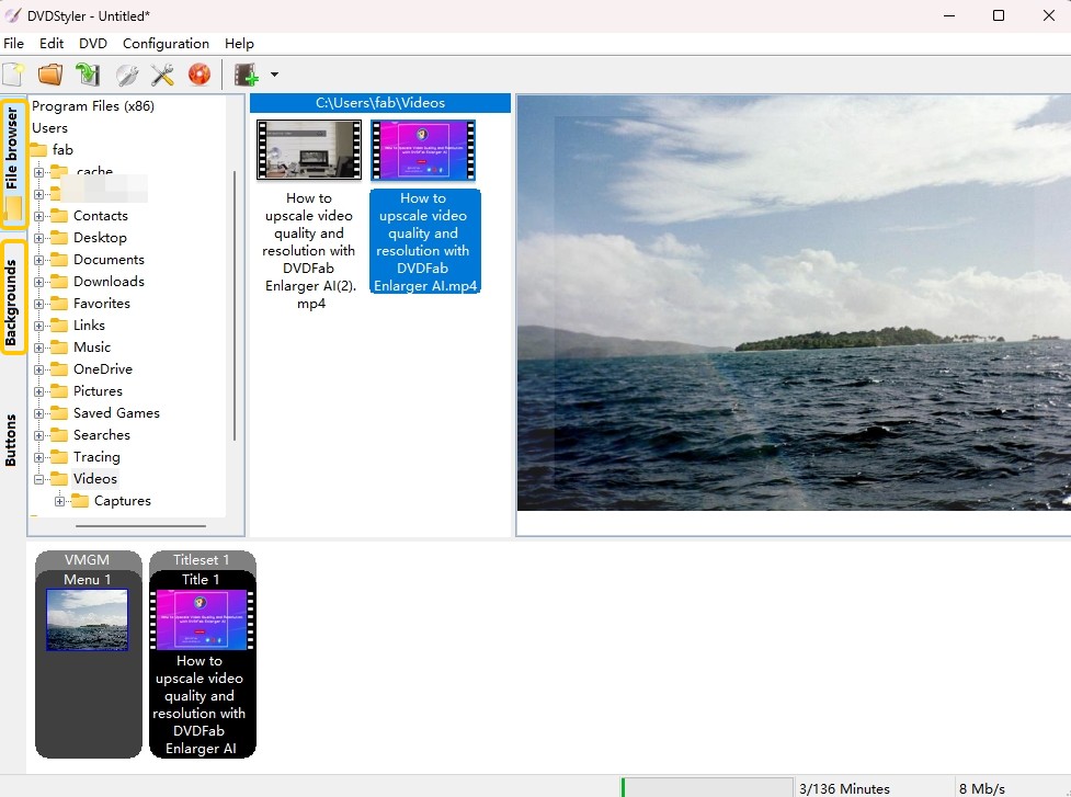 How to Convert MP4 to DVD Free with DVD Styler?