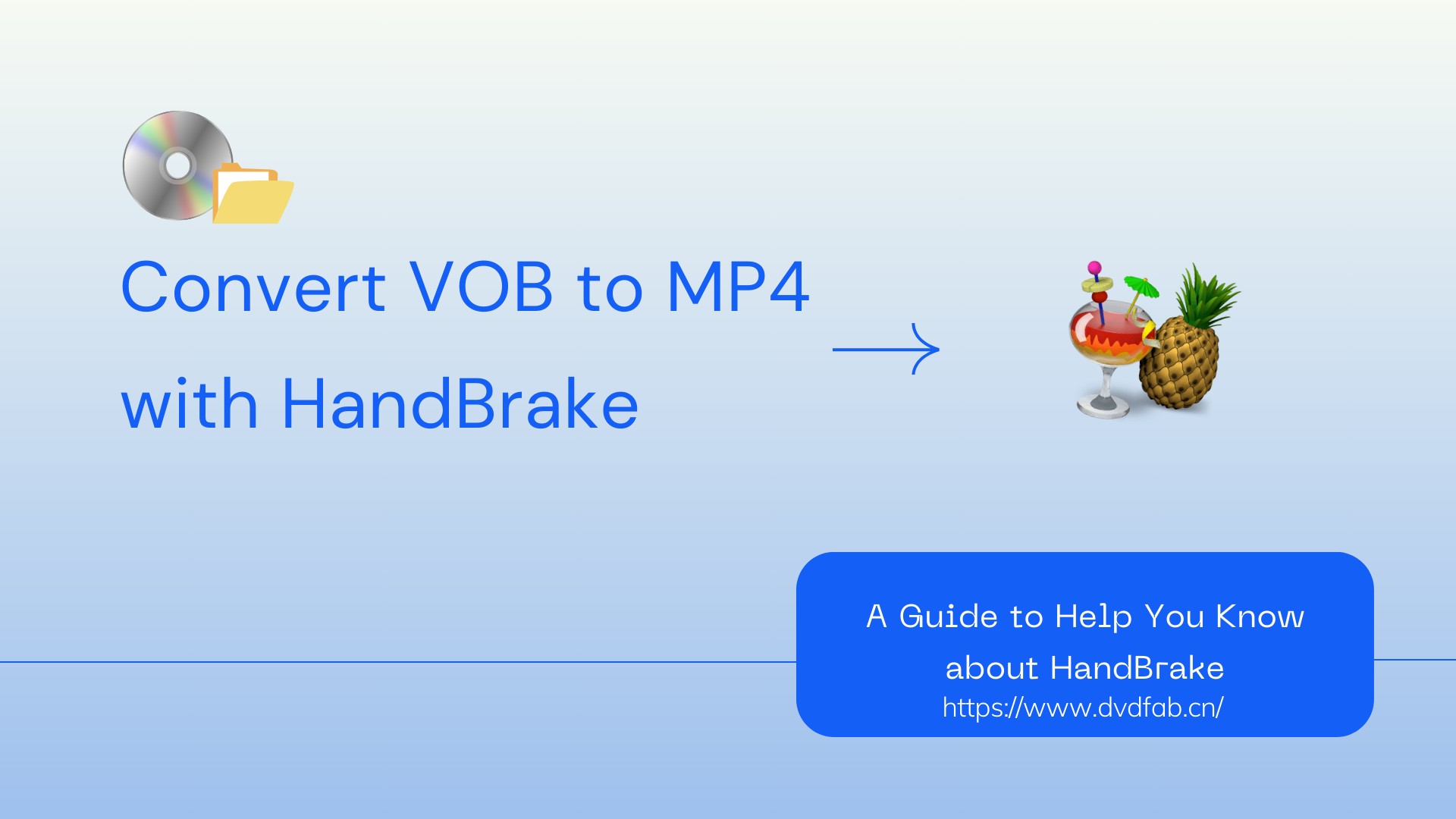 HandBrake VOB to MP4 