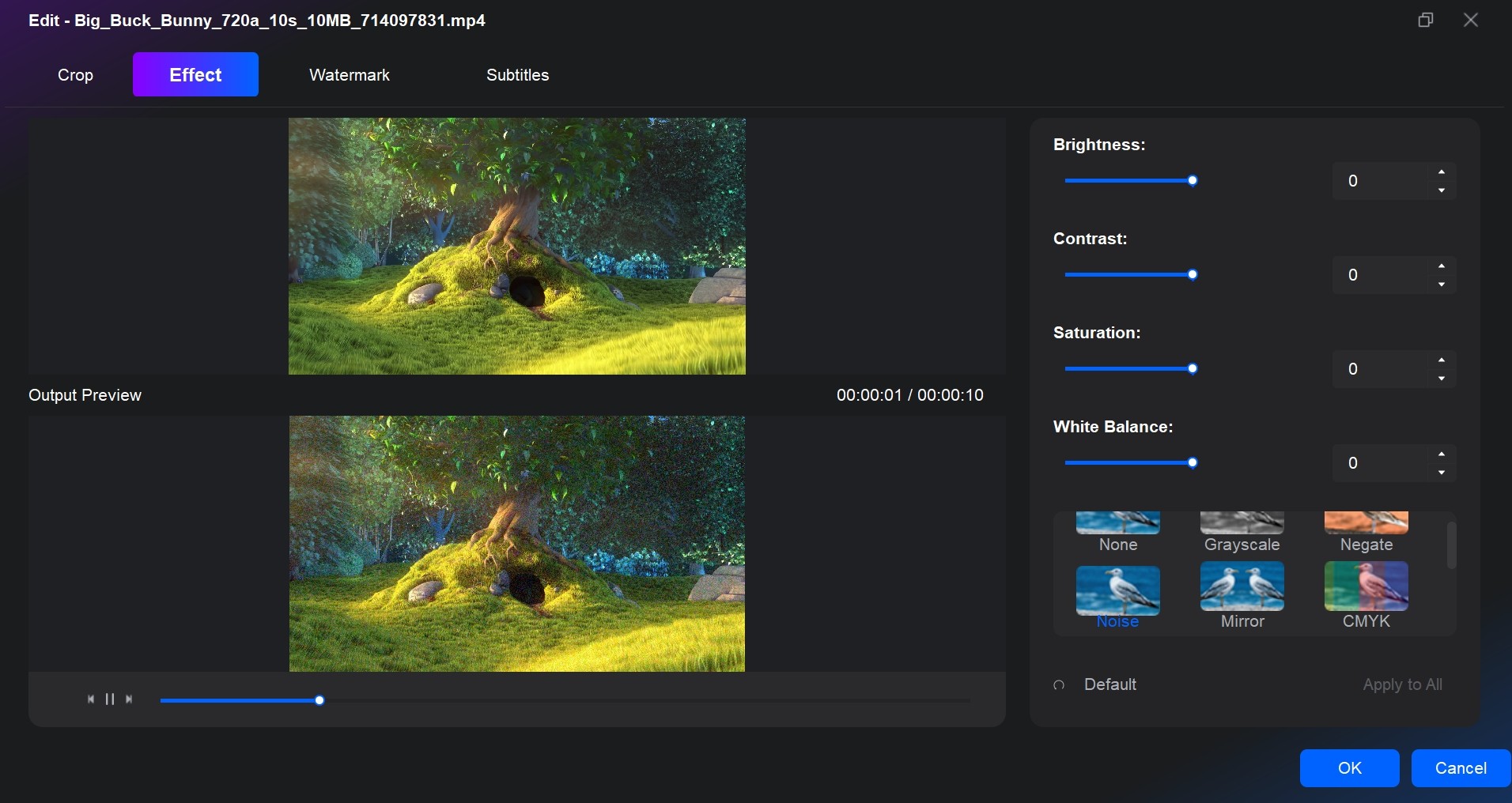 Edit Blu-ray video using DVDFab Blu-ray Creator