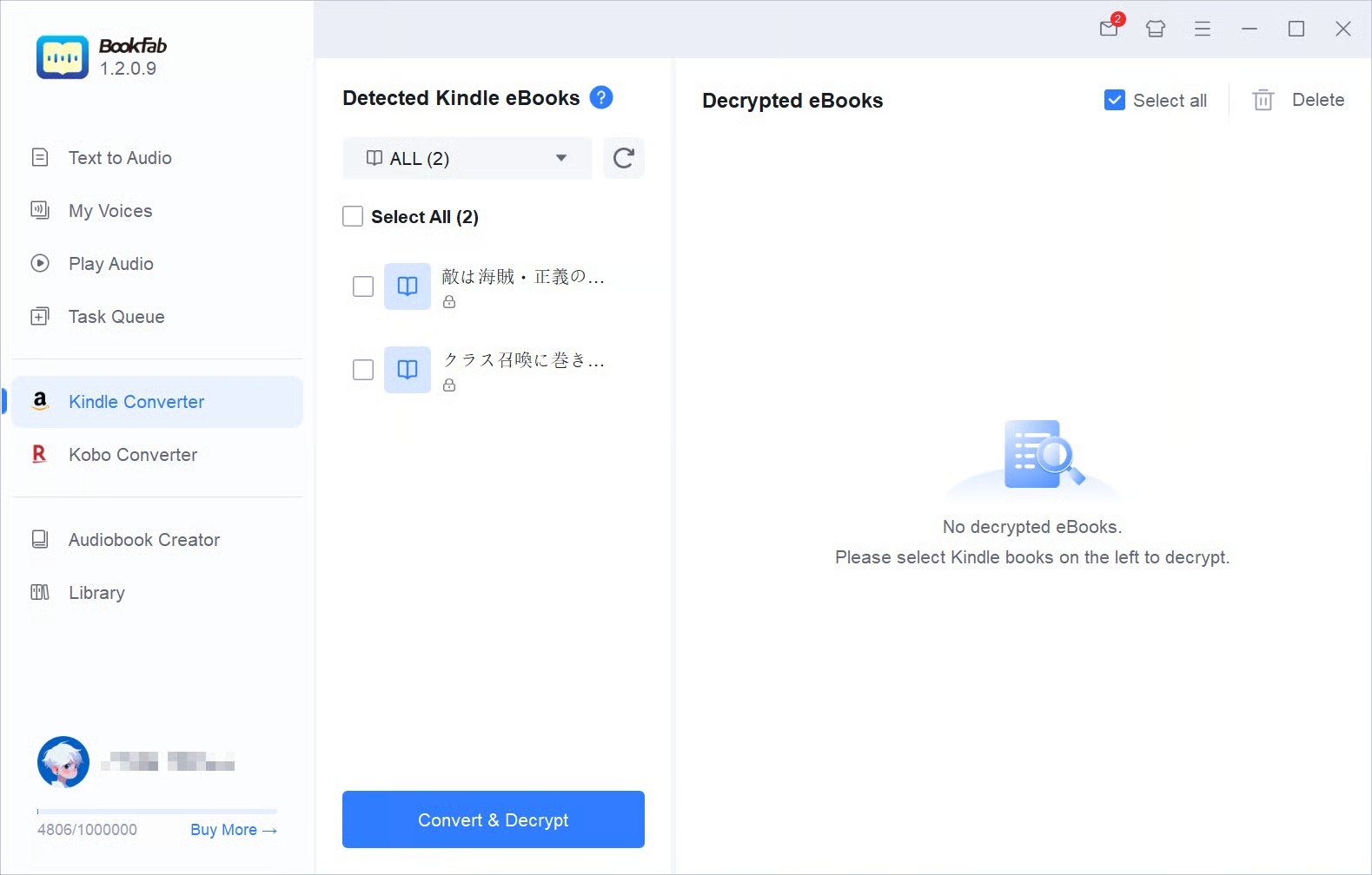 How to Convert Kindle Books using BookFab Kindle Converter
