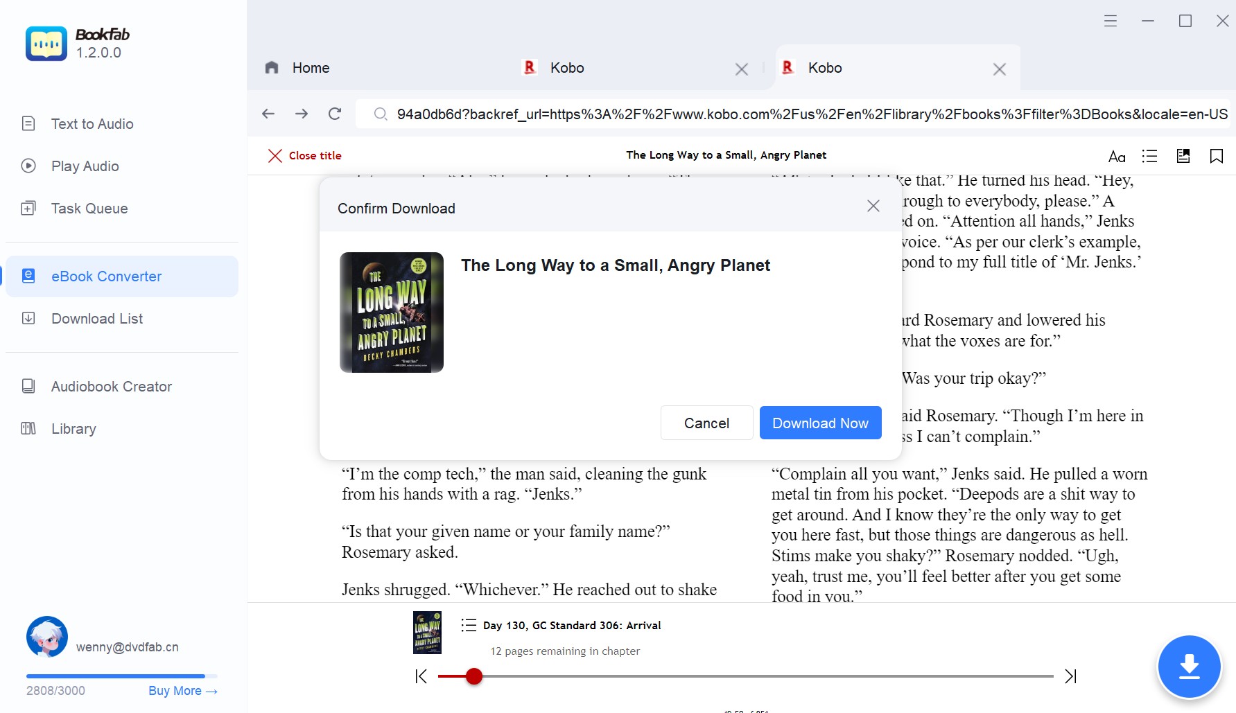 Remove Kobo DRM with BookFab Kobo Converter