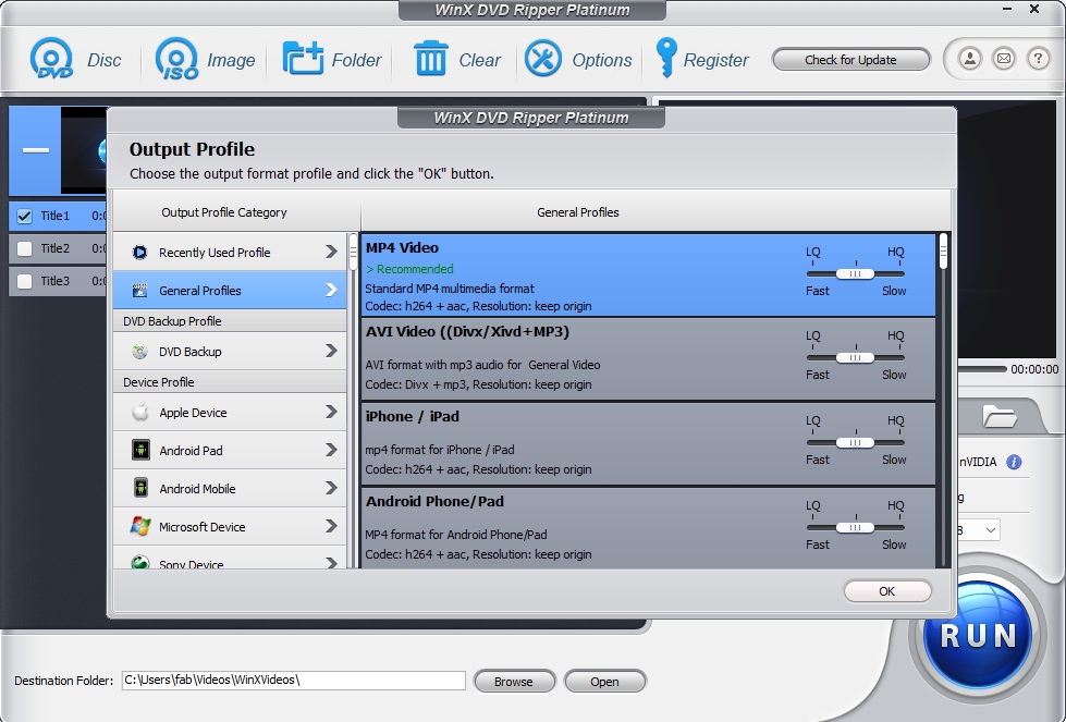 How to Rip DVDs using WinX DVD Ripper