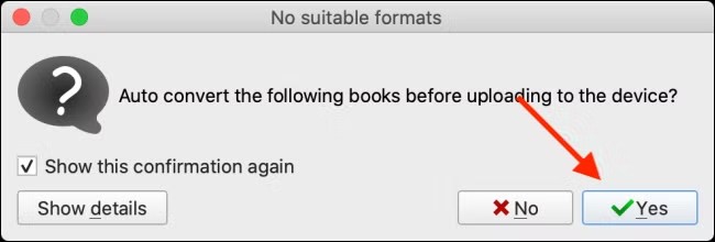 From Calibre to Kindle via USB