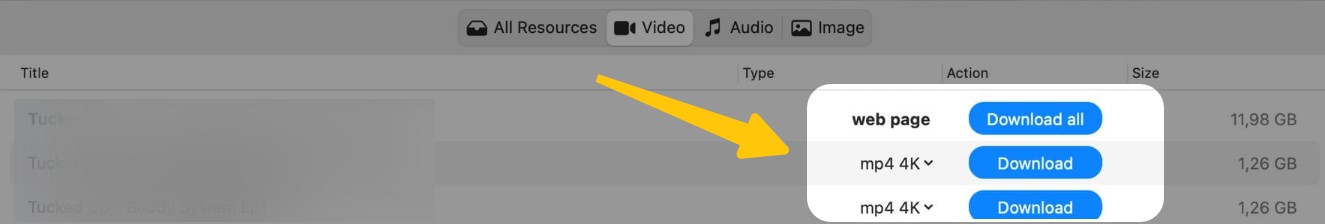 how to use videoduke: step 3