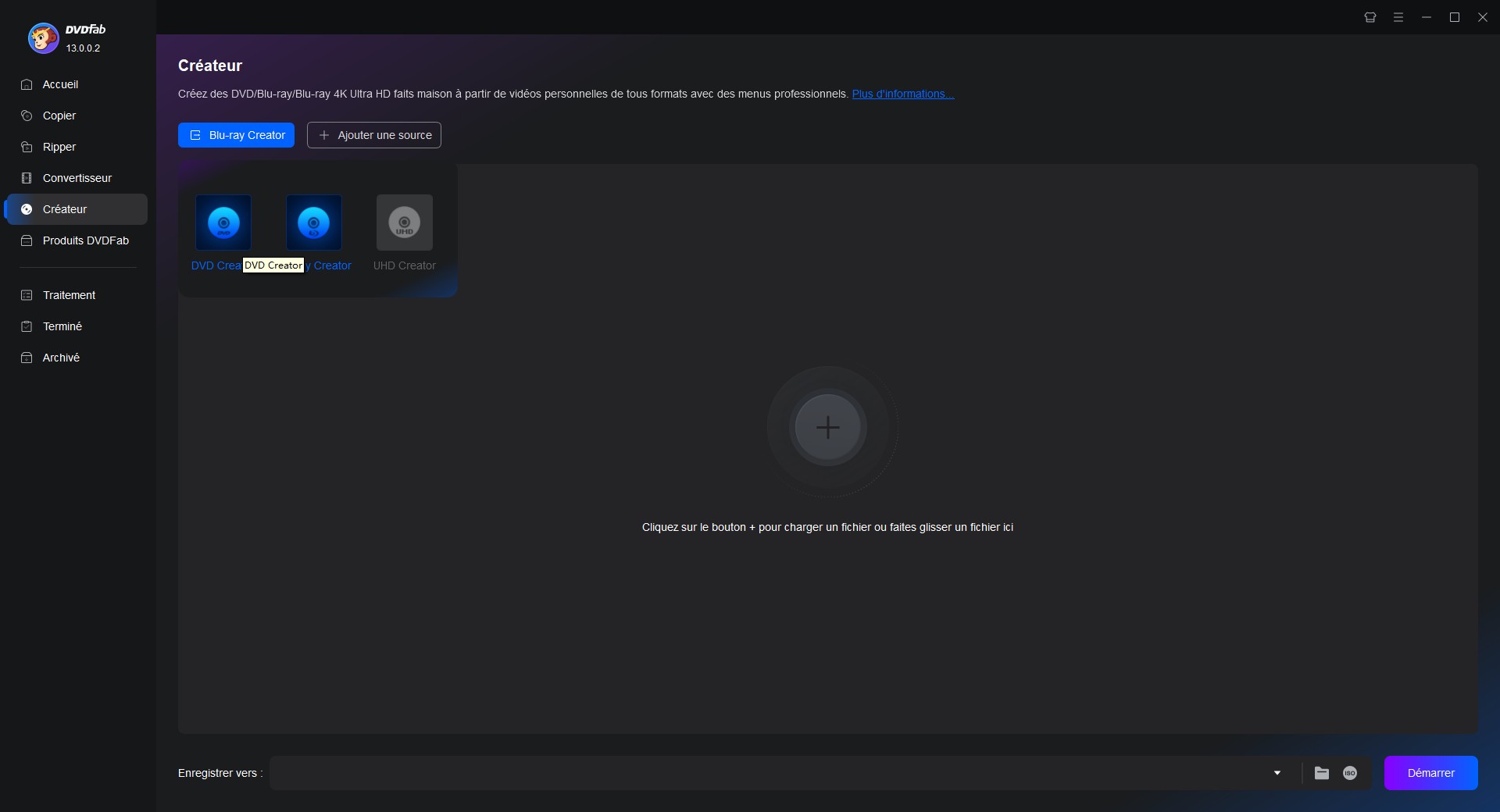 Graver ISO sur clé USB avec DVDFab DVD Creator 