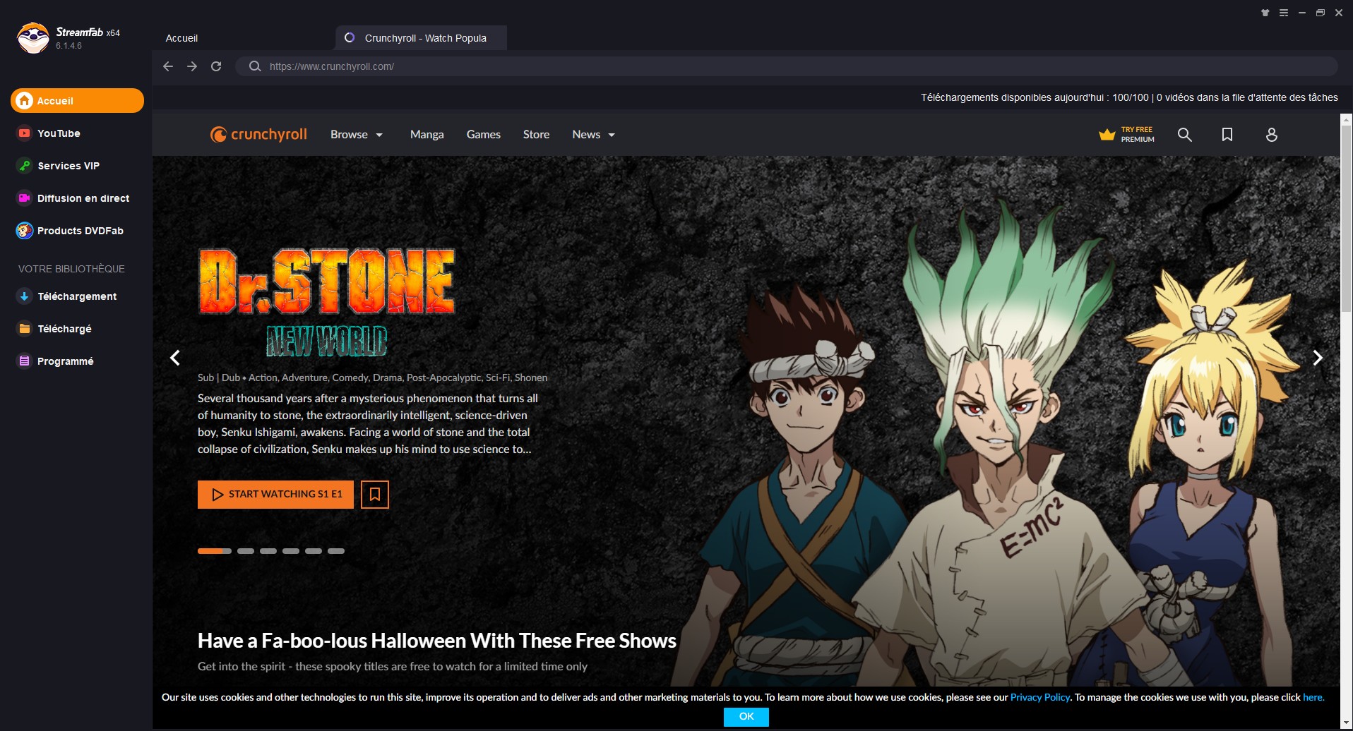 download crunchyroll videos