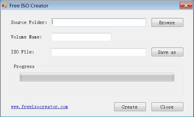 Comment créer un fichier ISO avec Free ISO Creator