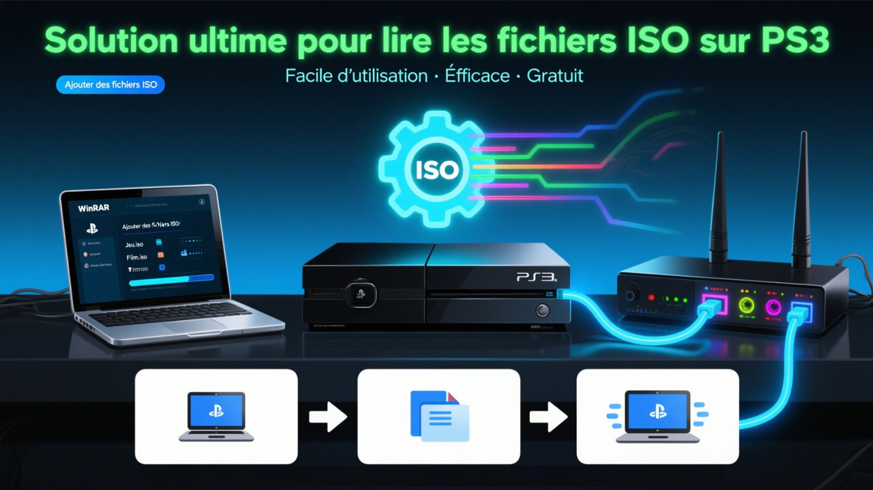comment lire iso sur ps3