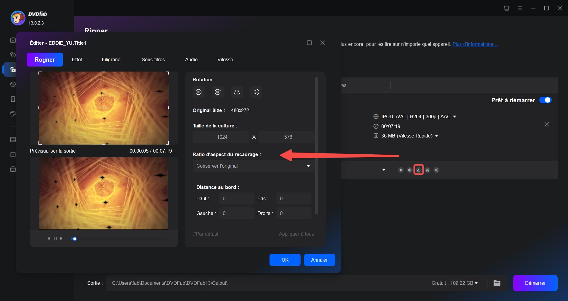 Comment convertir un DVD en MP4 avec DVDFab DVD Ripper