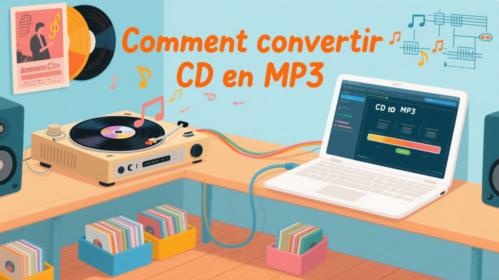 Comment convertir un CD en MP3 avec DVD Ripper 2025 ?