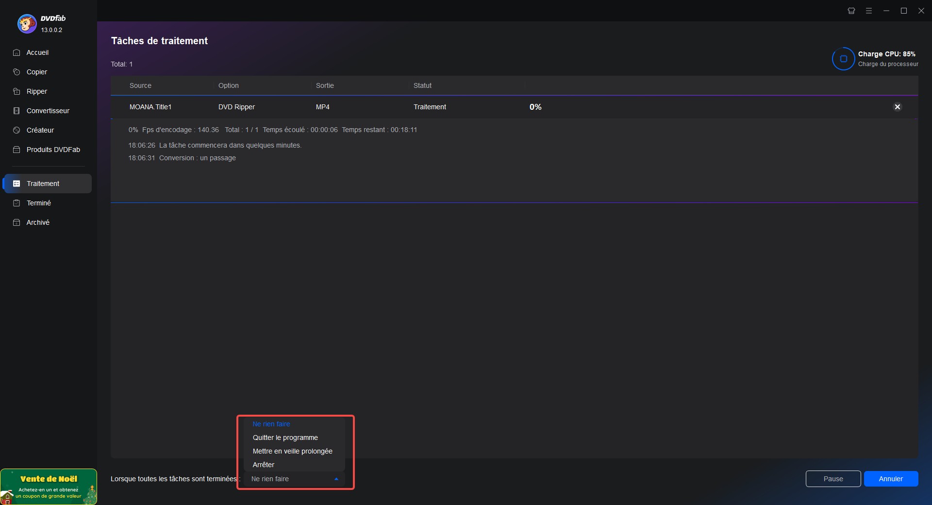 Comment utiliser Winx DVD Alternative: DVDFAB DVD Ripper?