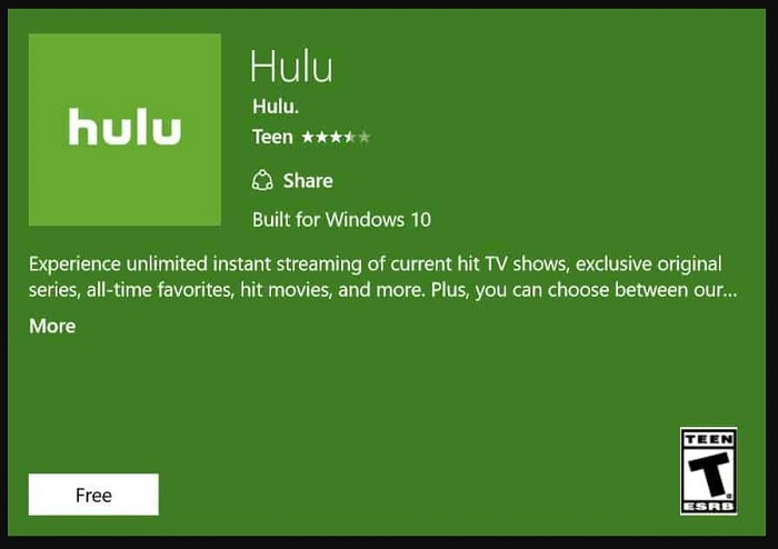 hulu error 94:Update Hulu Application