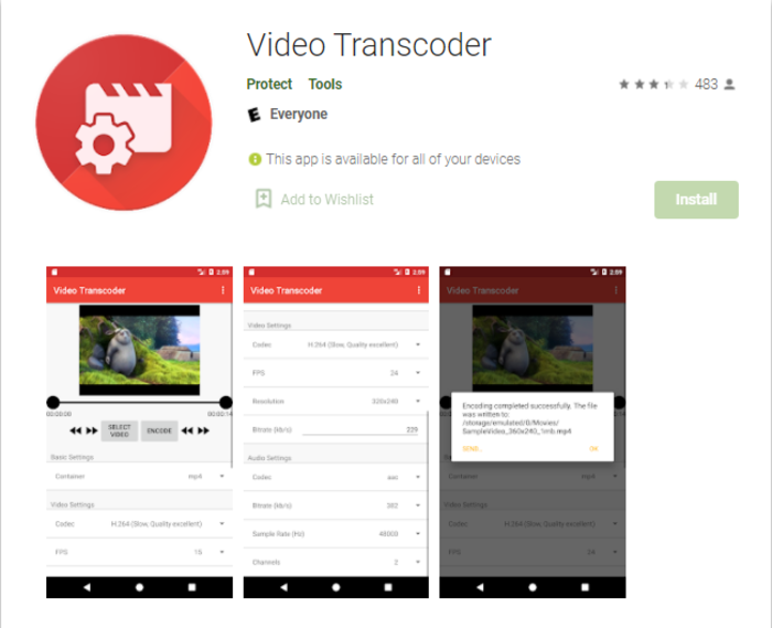 how to make a video smaller to email with video transcoder