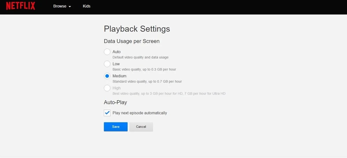 netflix video:3. To adjust playback settings