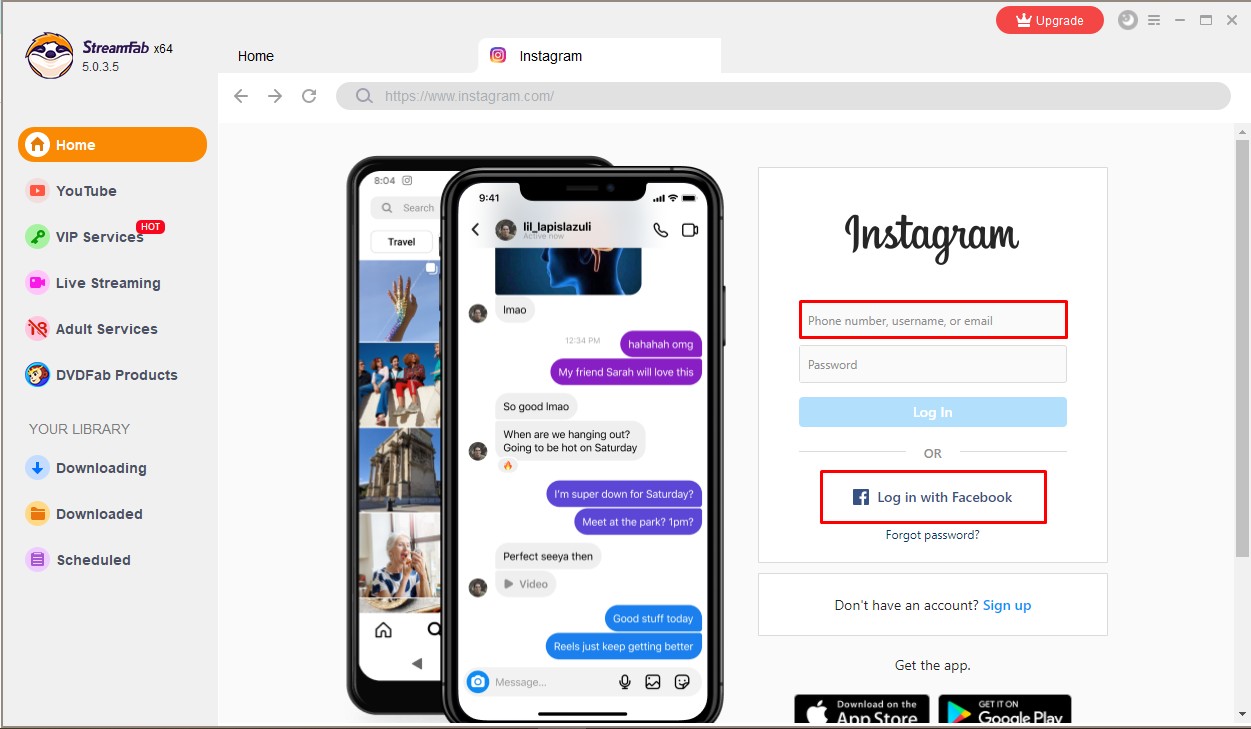 private instagram video download:Method 1: Download with StreamFab YouTube Downloader - Editor's Pick