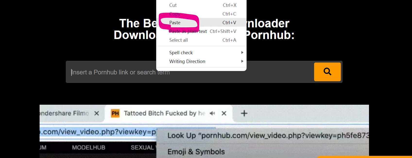 how to save porn videos