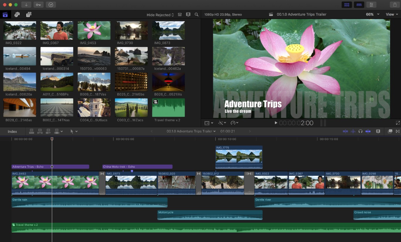 video restoration Final Cut Pro