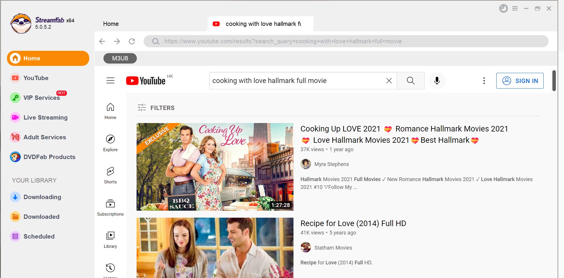 :STEP 2: Search for the videos you want to download from YouTube