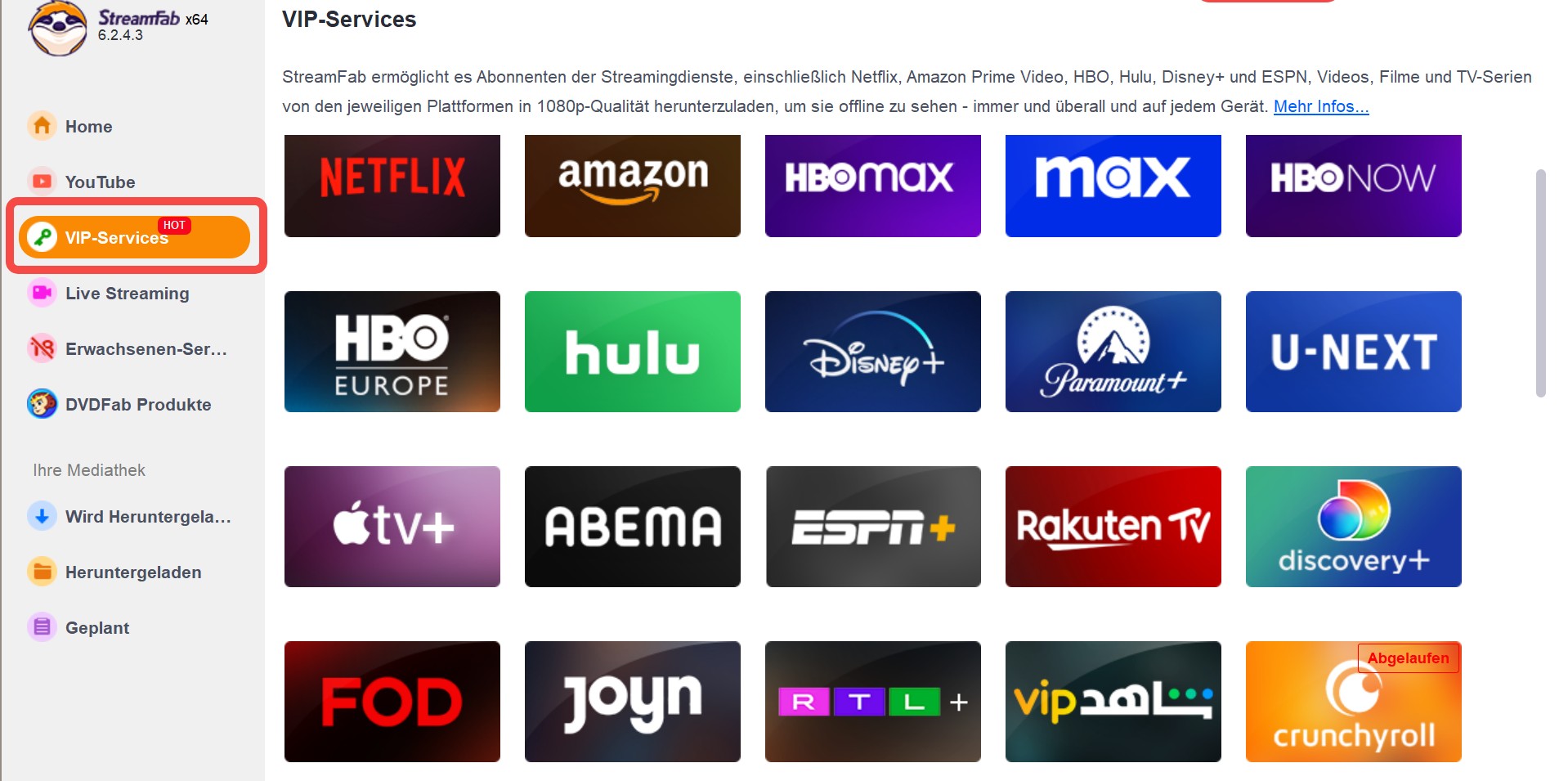 easeus alternative: StreamFab Video Downloader