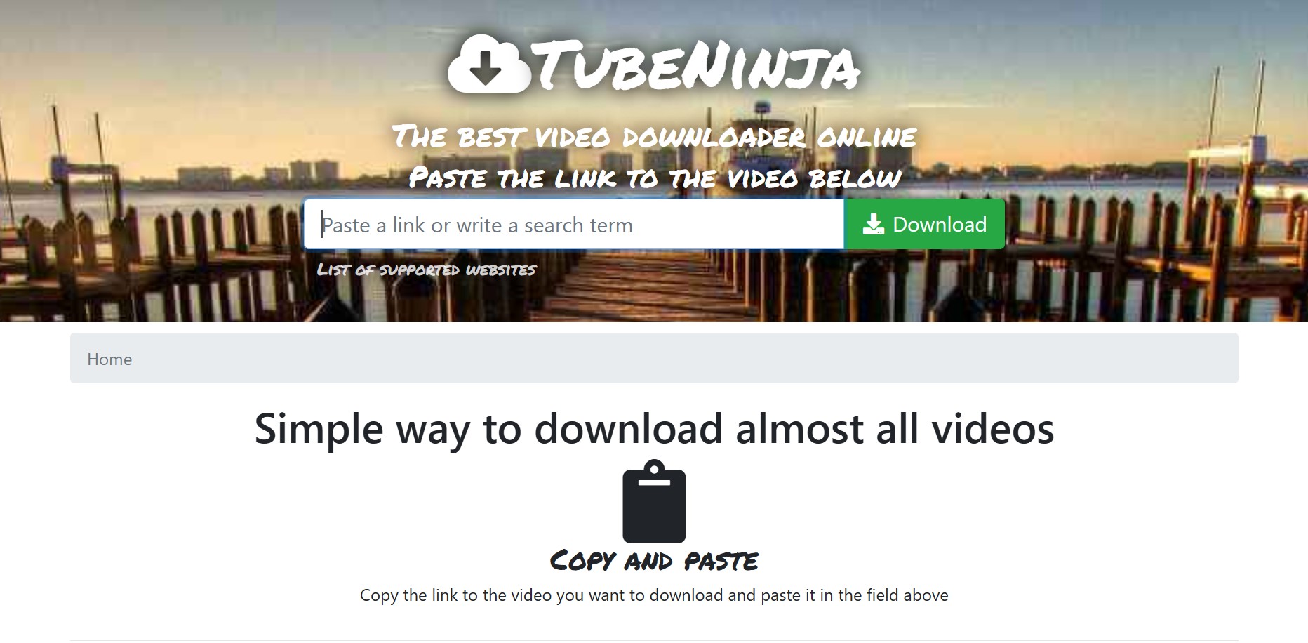 Verwendung von Online-Download-Tool