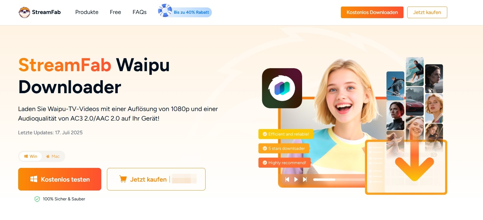 StreamFab Waipu Downloader